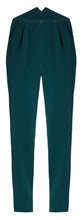Carica l&#39;immagine nel visualizzatore di Gallery, CASSANDRA pantalone verde smeraldo - Zina Italia
