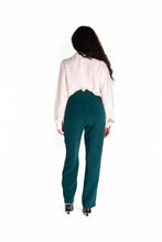 Load image into Gallery viewer, CASSANDRA pantalone verde smeraldo - Zina Italia
